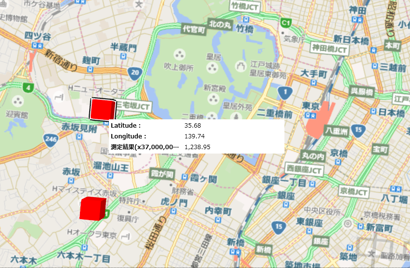 東京のセシウム汚染地図2